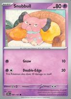 Snubbull 087/197 reverse holo Obsidian flames, Ophalen of Verzenden, Nieuw, Losse kaart, Foil