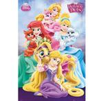 Betoverende Disney Prinsessen poster met schattige huisdi..., Kinderen en Baby's, Kinderkamer | Inrichting en Decoratie, Ophalen of Verzenden