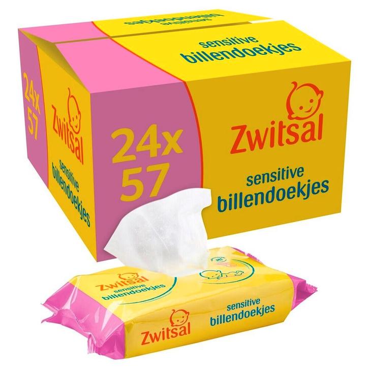 Zwitsal Sensitive Billendoekjes, Kinderen en Baby's, Overige Kinderen en Baby's, Nieuw, Verzenden