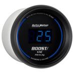 Autometer Cobalt Digital 52.4mm Black Vacuum/Boost Gauge -, Ophalen of Verzenden, Nieuw