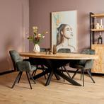 Eettafel Denver | 300 cm | Ovaal, Huis en Inrichting, Tafels | Eettafels, Ophalen of Verzenden, Nieuw
