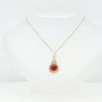 Ketting met hanger - 14 karaat Geel goud, C. & A. Lessener -