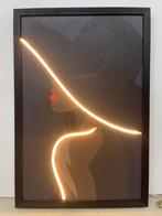 Neon Art Red Lips Woman, Nieuw