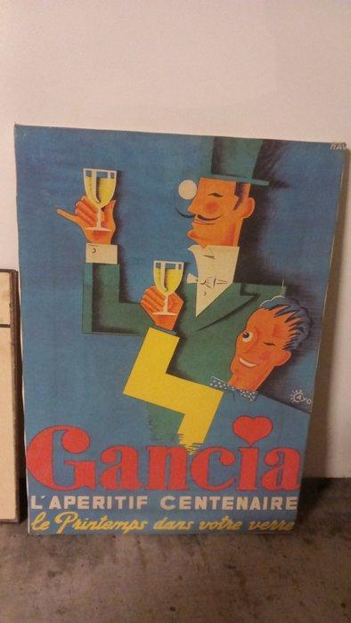 Reclamebord (2) - Aluminium, Canvas, Antiek en Kunst, Antiek | Wandborden en Tegels