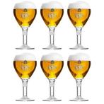 Leffe bierglazen - 25cl - 6 stuks, Nieuw