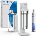 BRITA bruiswatermachine sodaTRIO - Wit - incl. 1x glazen, Verzenden, Nieuw