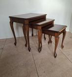 Bijzettafel (3) - Mahonie hout en fineer - Mimiset, Antiek en Kunst