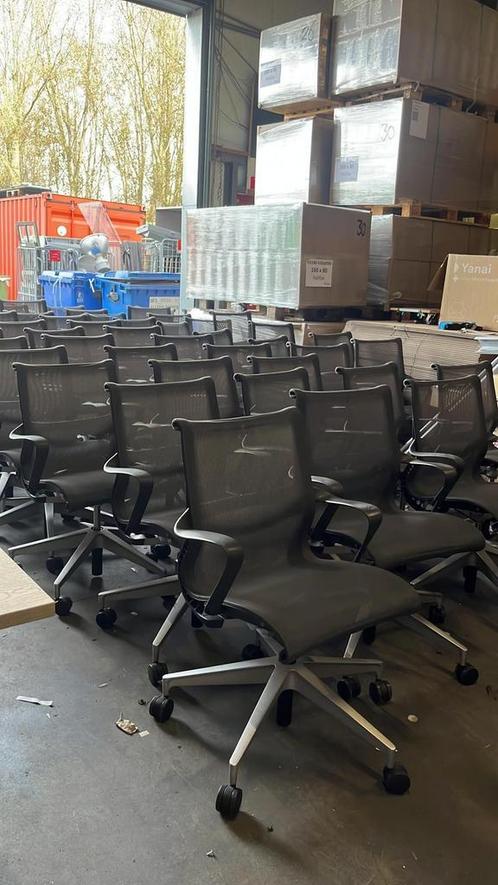 Refurbished Herman Miller Aeron, Mirra, Setu Bureaustoelen, Huis en Inrichting, Bureaustoelen, Bureaustoel, Zwart, Zo goed als nieuw
