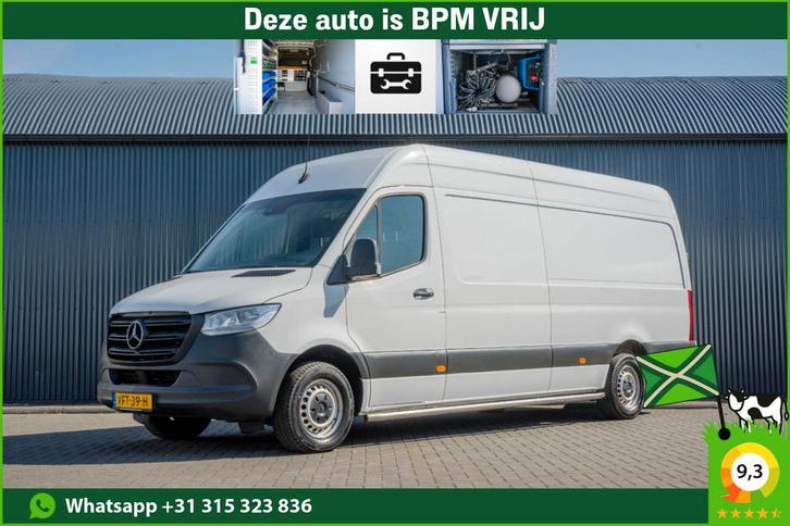 Zakelijke Lease |  Mercedes-Benz Sprinter 311 CDI L3H2 | Car, Auto's, Bestelauto's, Onderhoudsboekje, Lease, Zwart, Handgeschakeld