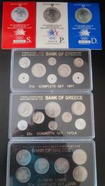 Griekenland, Verenigde Staten. 1971/2000 (4 sets)  (Zonder, Postzegels en Munten