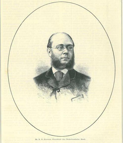 Portrait of Nicolaas Gerard Pierson, Antiek en Kunst, Kunst | Etsen en Gravures