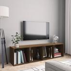 vidaXL Boekenkast / tv-meubel 143x30x36 cm bruin, Huis en Inrichting, Woonaccessoires | Wandplanken en Boekenplanken, Verzenden