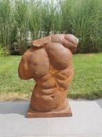 sculptuur, A male torso - 52 cm - IJzer, Antiek en Kunst