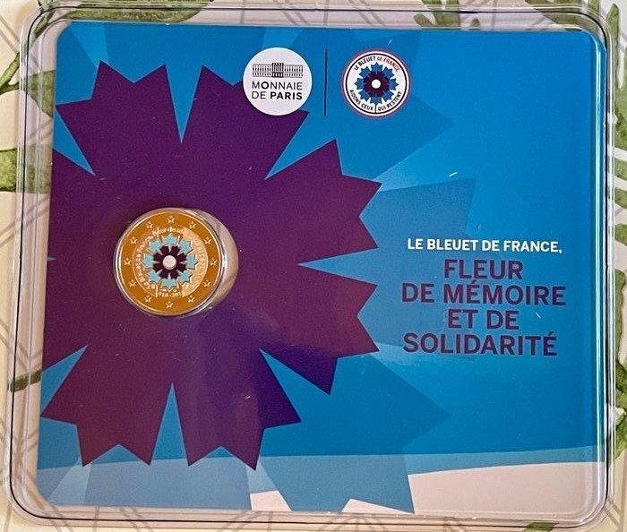 Frankrijk. 2 Euro 2018 Bleuet (Zonder Minimumprijs), Postzegels en Munten, Munten | Europa | Euromunten