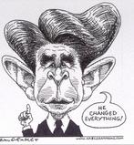 Pentekening Amerika - Reagan Bush (lijst optie, Tekeningen), Verzenden