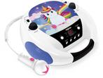 Bigben Draagbare CD-Speler met Microfoon - Eenhoorn/Unicorn, Verzenden, Nieuw