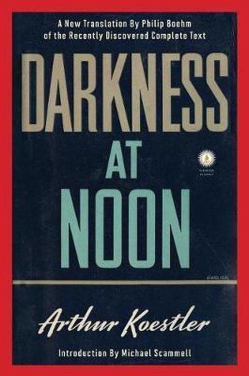 Darkness at Noon 9781982123734 Arthur Koestler, Boeken, Taal | Engels, Zo goed als nieuw, Verzenden