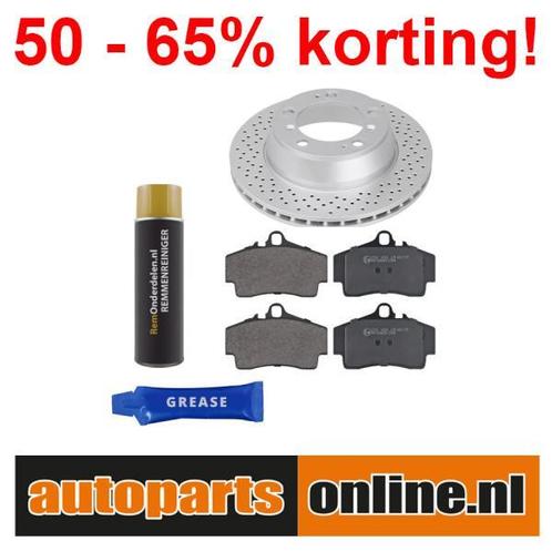 Remschijven + Remblokken Porsche 911 achterzijde, Auto-onderdelen, Besturing, Nieuw, Porsche, Verzenden