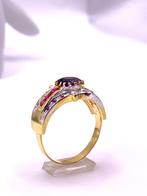 Zonder Minimumprijs - Ring - 9 kt. Geel goud, Zilver, Sieraden, Tassen en Uiterlijk, Ringen, Nieuw