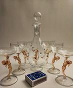 Bimini - Drinkset (7) - Lauscha - Glas-in-lood - Art Deco