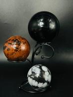 Obsidian Sphere Collectie Beschermend trio van kristallen-