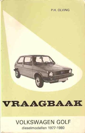 Vraagbaak Volkswagen Golf dieselmodellen, 1977–1980 beschikbaar voor biedingen