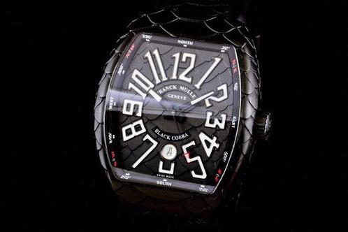 Franck Muller - Vanguard Black Cobra - V 45 SC DT BLACK, Sieraden, Tassen en Uiterlijk, Horloges | Heren
