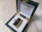 Zippo, Luxury Zippo Black Enamel & Gold Inlay - Limited, Nieuw