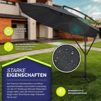 Tillvex® Parasol - Zweefparasol - Ø300cm - 360° Draaibaar -, Tuin en Terras, Verzenden, Zo goed als nieuw