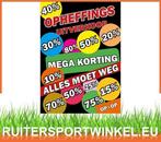 OPHEFFINGSUITVERKOOP! ALLES 50% KORTING, Dieren en Toebehoren, Paarden en Pony's | Hoofdstellen en Tuigage, Nieuw