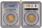 Gouden Willem III 10 gulden 1877 MS64 PCGS gecertificeerd, Koning Willem III, Verzenden, Goud, Losse munt