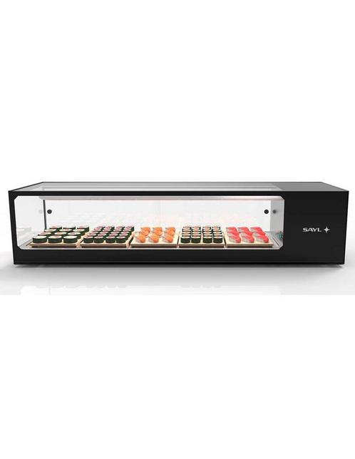Gekoelde vitrine | Sushi | Verhard glas + LED, Zakelijke goederen, Horeca | Keukenapparatuur, Verzenden