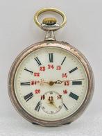 Swiss LeLocle Geneve silver rosegold - 9956 - 1850-1900, Sieraden, Tassen en Uiterlijk, Horloges | Heren, Nieuw
