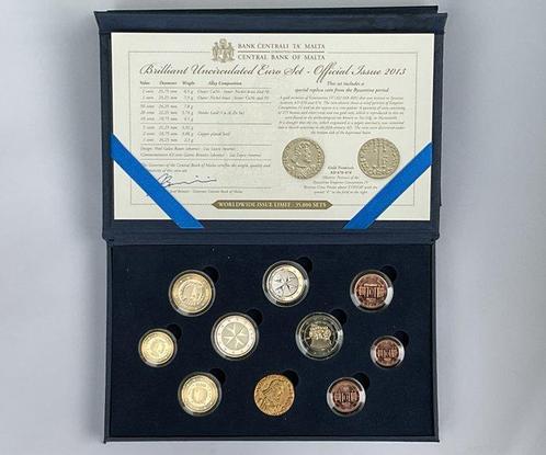 Malta. Year Set (BU) 2012/2013 (incl. 2 euro met NL, Postzegels en Munten, Munten | Europa | Euromunten