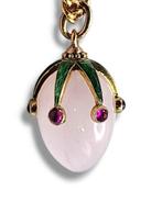 Hanger - 14 karaat Geel goud, KeizerlijkRussisch met, Sieraden, Tassen en Uiterlijk, Antieke sieraden