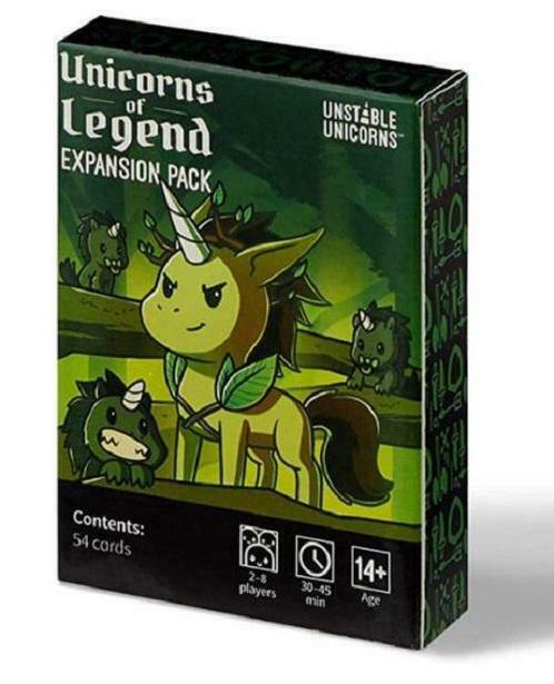 Unstable Unicorns - Unicorns of Legend Expansion Engelstalig, Hobby en Vrije tijd, Gezelschapsspellen | Kaartspellen, Een of twee spelers