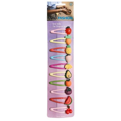 Fako Fashion® - 10 Haarspeldjes Op Kaart - Haarclips Voor, Sieraden, Tassen en Uiterlijk, Uiterlijk | Haarverzorging, Verzenden