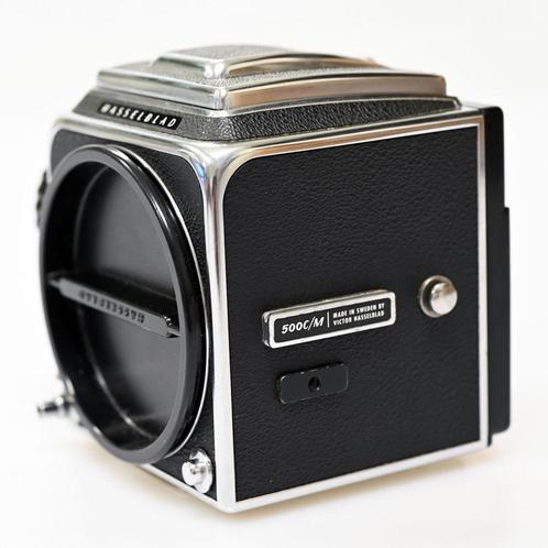 Hasselblad 500C/M + schachtzoeker - Tweedehands, Audio, Tv en Foto, Fotocamera's Digitaal, Zo goed als nieuw, Verzenden