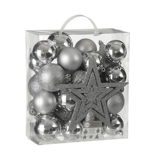 House of Seasons boomdecoratie (Ø8 cm) (set van 40), Huis en Inrichting, Schoonmaakartikelen, Verzenden