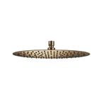 Hoofddouche Qisani Flow Ø 25 cm Geborsteld Goud, Ophalen of Verzenden, Nieuw, Kraan