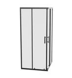 SALE - Krevo 90 x 90 -  Mat zwart - Douchecabine  -, Ophalen of Verzenden, Nieuw