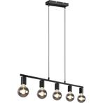 LED Hanglamp - Trion Zuncka - E27 Fitting - 5-lichts -, Ophalen of Verzenden, Nieuw, Metaal