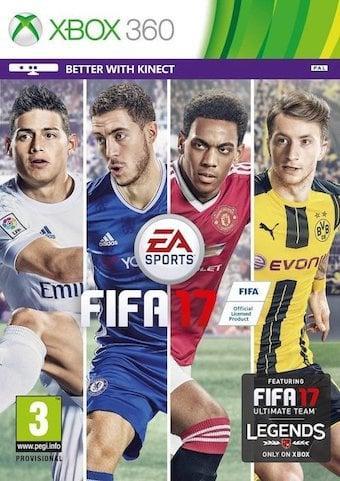 FIFA 17 (Xbox 360 Games), Spelcomputers en Games, Games | Xbox 360, Zo goed als nieuw, Ophalen of Verzenden