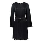 Ana Alcazar • zwarte plissé jurk • 34, Kleding | Dames, Jurken, Verzenden, Zwart, Nieuw, Ana Alcazar