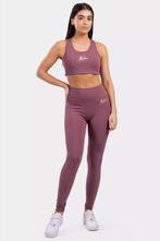 Malelions Sport Legging Set Dames Paars, Kleding | Dames, Sportkleding, Nieuw, Paars, Verzenden