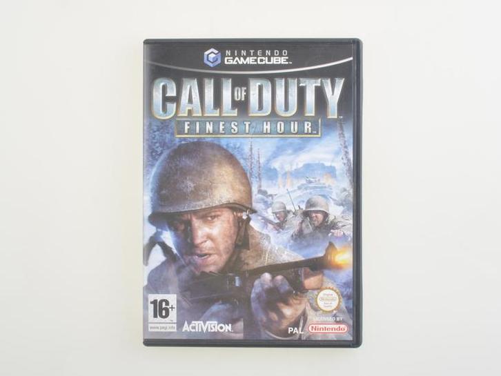 Call of Duty: Finest Hour [Gamecube], Spelcomputers en Games, Games | Nintendo GameCube, Zo goed als nieuw, Ophalen of Verzenden