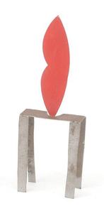 Klaas Gubbels (1934) - Tafel met rode lippen, Antiek en Kunst