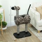TRUUSK Krabpaal Zebra-ontwerp - Kattentunnel Ø25 cm - Katten, Dieren en Toebehoren, Verzenden, Nieuw