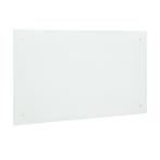 Achterwand spatscherm glas keuken 70x40 cm matglas