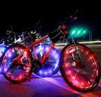 Fietswielverlichting LED rood voor 2 fietswielen, Nieuw